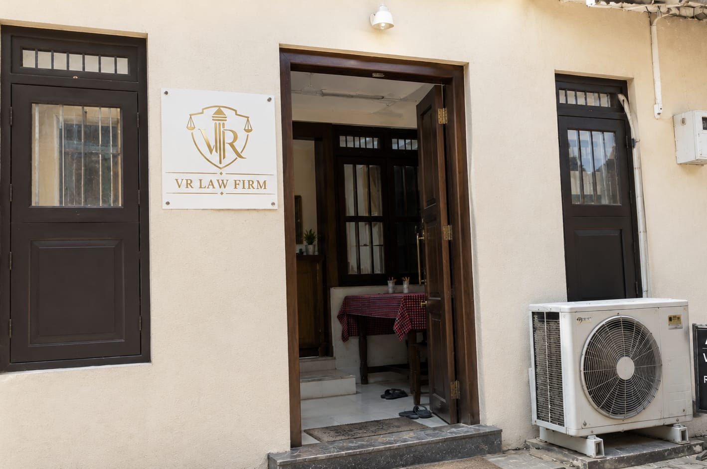 VR Law Firm Entrance